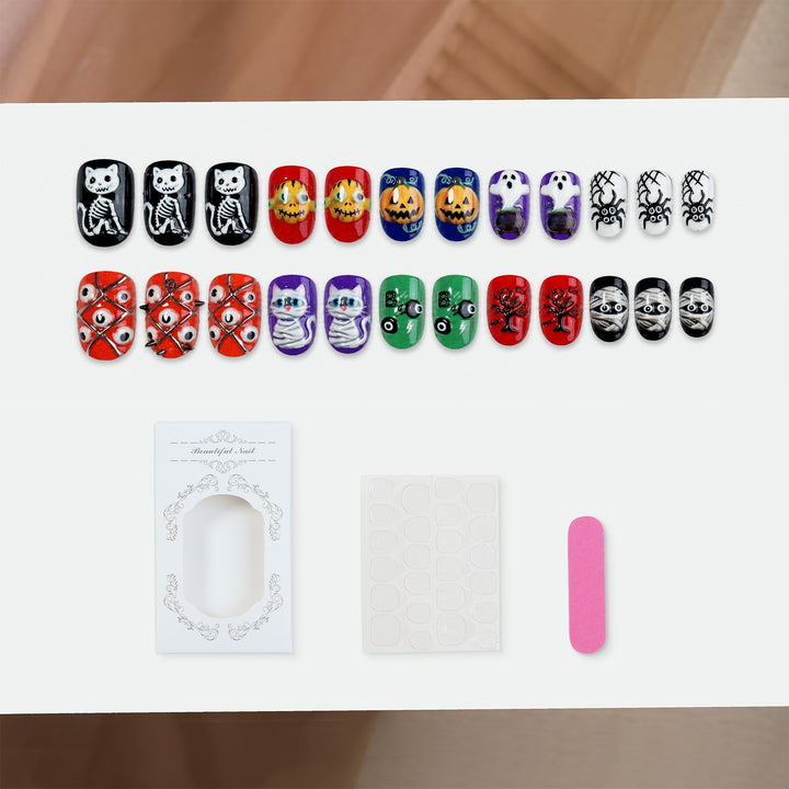 Halloween Kunstnagelset Karnz