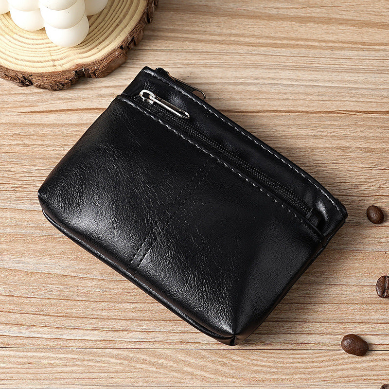 Kompakte Reißverschluss-Münztasche