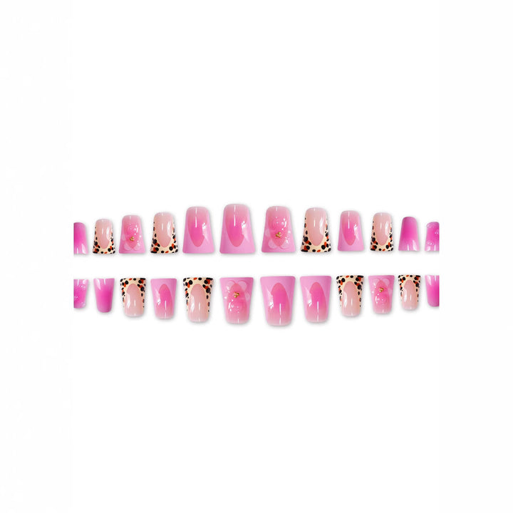 Floral Glam Press-On Nail Extensions Karnz