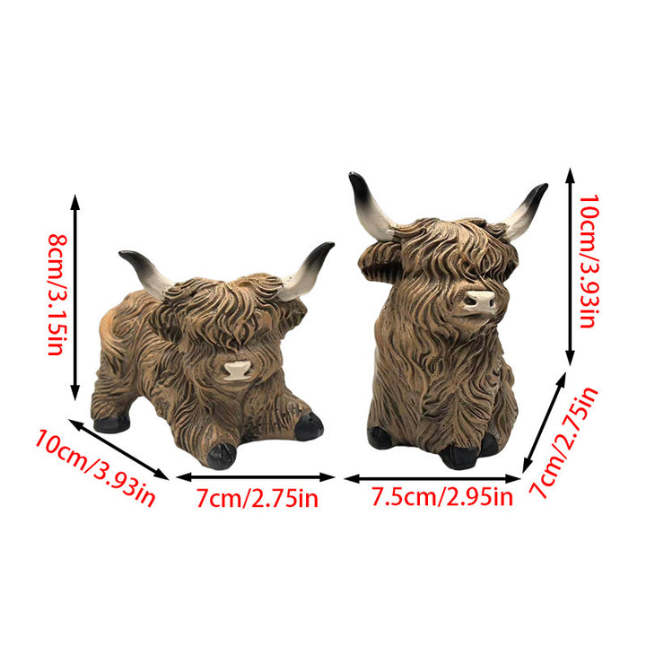 Dekorative Highlanderfigur Karnz