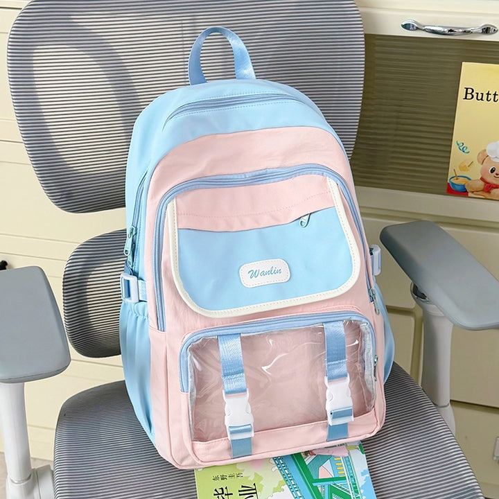 Multi-Taschen Transparenter Rucksack Karnz