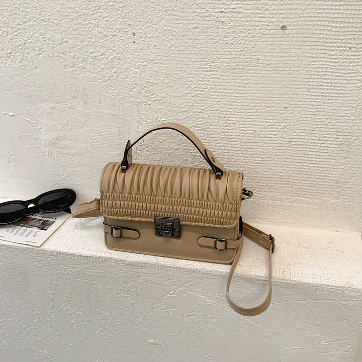 Elegante strukturierte Umhängetasche