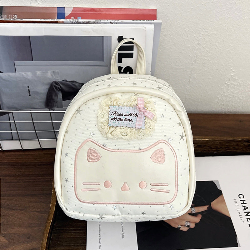 Niedlicher Cartoon-Katzen-Rucksack