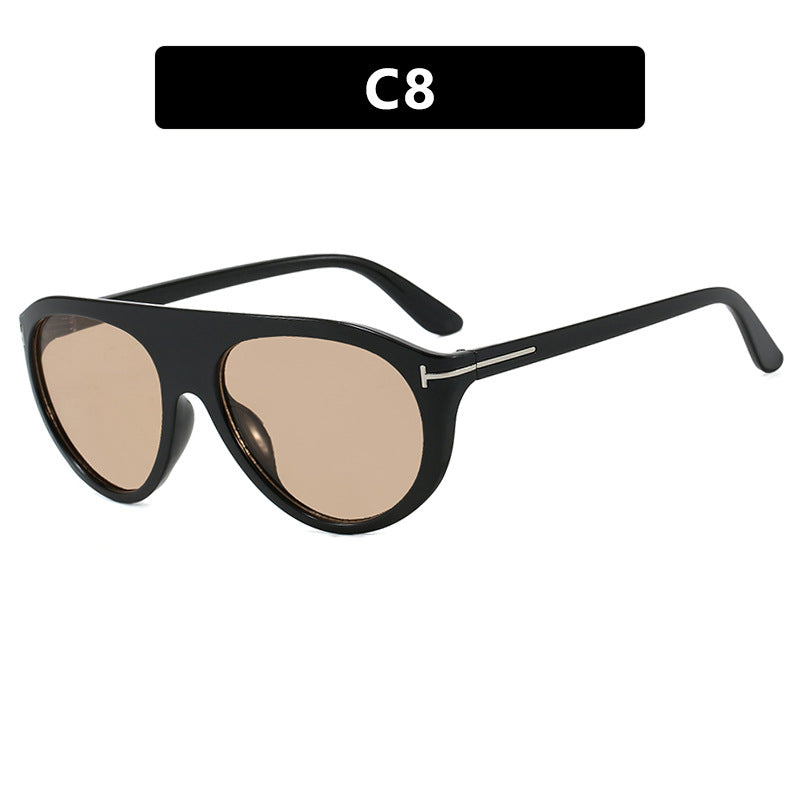 Damen Cat-Eye Sonnenbrille mit schützendem UV-Filter und verspiegelten Gläsern Karnz