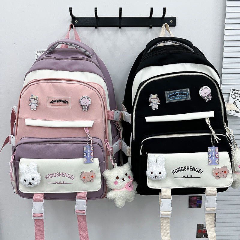 Süßer dekorativer Plüsch-Rucksack Karnz