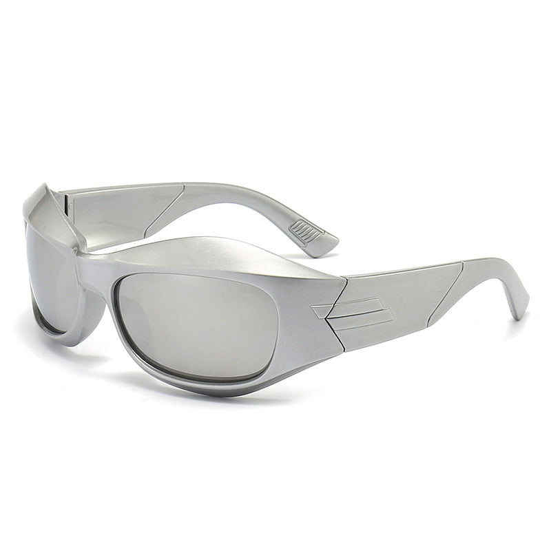 Damen sportliche Sonnenbrille mit ergonomischem Design und UV-Schutz Karnz