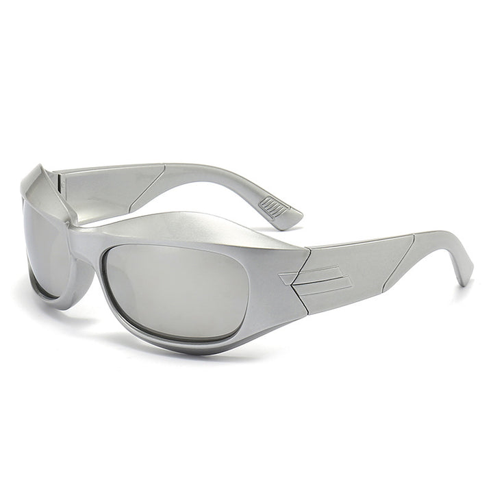 Damen sportliche Sonnenbrille mit ergonomischem Design und UV-Schutz Karnz
