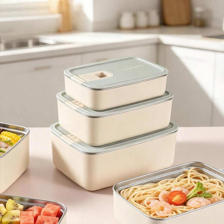 Vielseitige auslaufsichere Mehrfach-Compartments Lunchbox