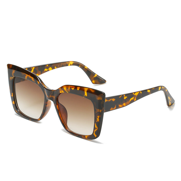 Moderne Übergroße Rechteckige Sonnenbrille Karnz 1787812562