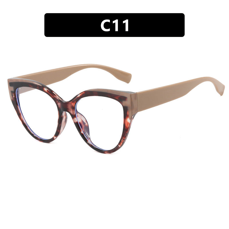 Damen Cat-Eye Sonnenbrille mit extravagantem Rahmen und UV-Schutz Karnz