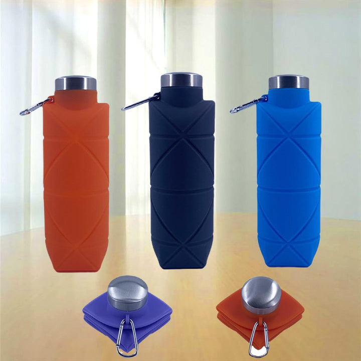 Damen faltbare Silikon Trinkflasche Karnz