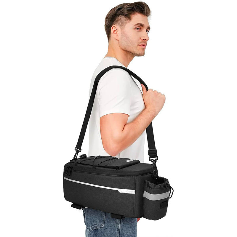Multifunktionale Fahrradtasche mit Isoliertem Getränkehalter Karnz