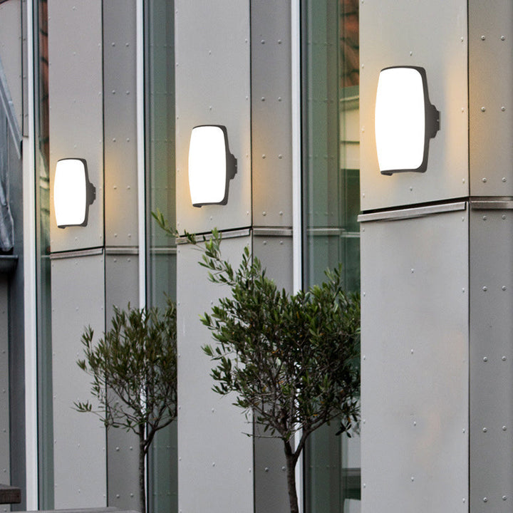Wasserdichte Acrylgewölbte Shade LED Außenwandleuchte | Karnz