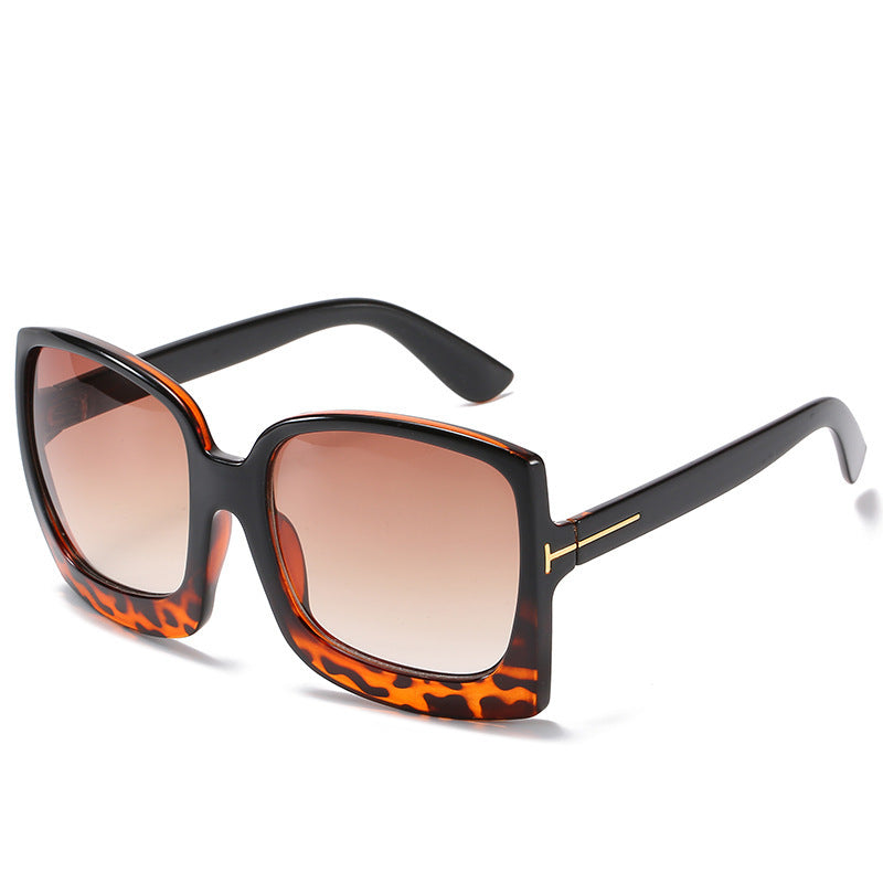 Oversized Fashion Gradient Sonnenbrille Karnz