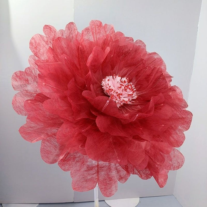 Dekorative Papierblumen-Skulptur