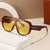 Damen sportliche Sonnenbrille mit stylischem Vollranddesign Karnz