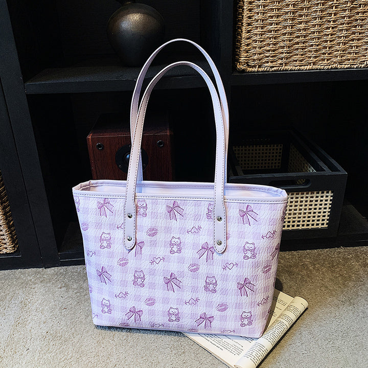 Chic Floral Gemusterte Tragetasche Karnz