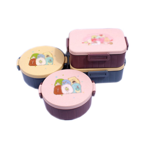 Süßer tierisch gestalteter Bento-Lunchbehälter