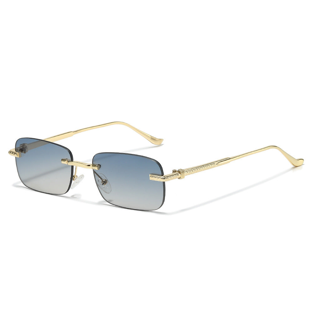 Vintage-inspirierte quadratische Sonnenbrille Karnz