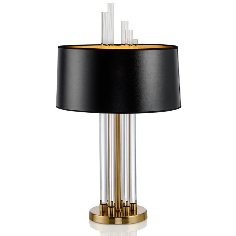 Elegante Kristallglas Tischlampe