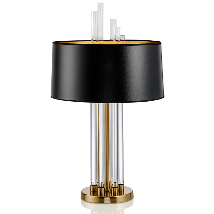 Elegante Kristallglas Tischlampe
