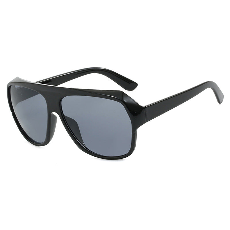 Damen modische Oversized-Sonnenbrille mit sportlichem Design Karnz