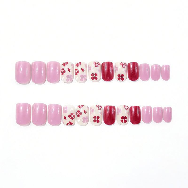 Florale dekorative Gel-Nagelerweiterungen Karnz