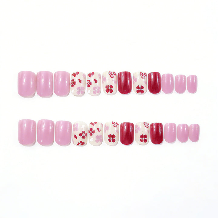 Florale dekorative Gel-Nagelerweiterungen Karnz