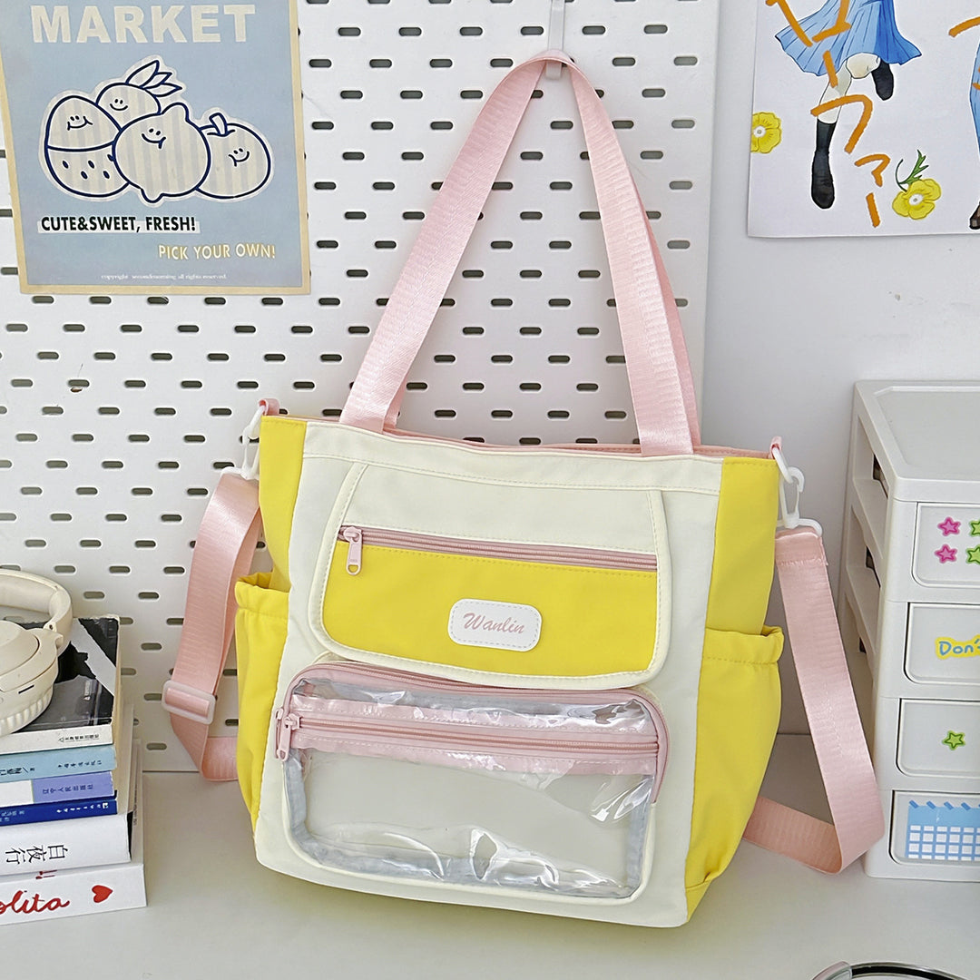 Multi-Taschen Transparenter Rucksack Karnz