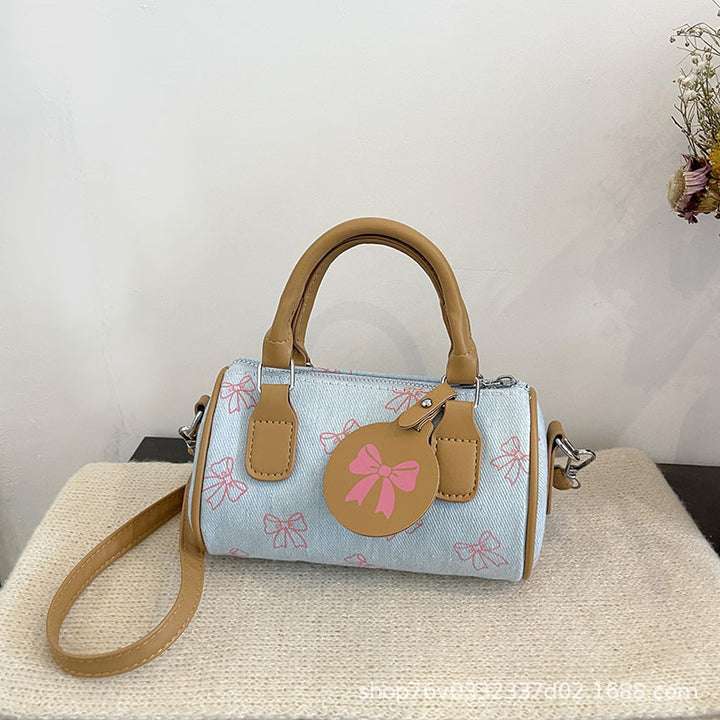 WoPlayful Bow-Printed Mini-Handtasche Karnz