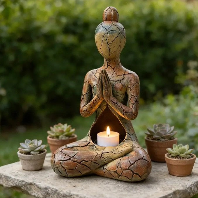 Dekorative Meditationsfigur Karnz