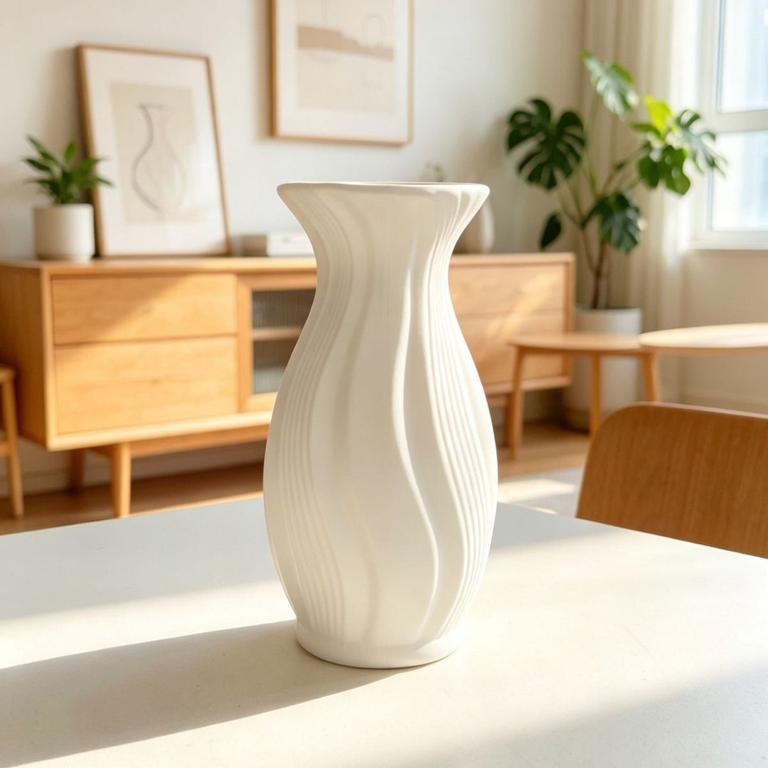 Strukturierte dekorative Blumenvasen Karnz