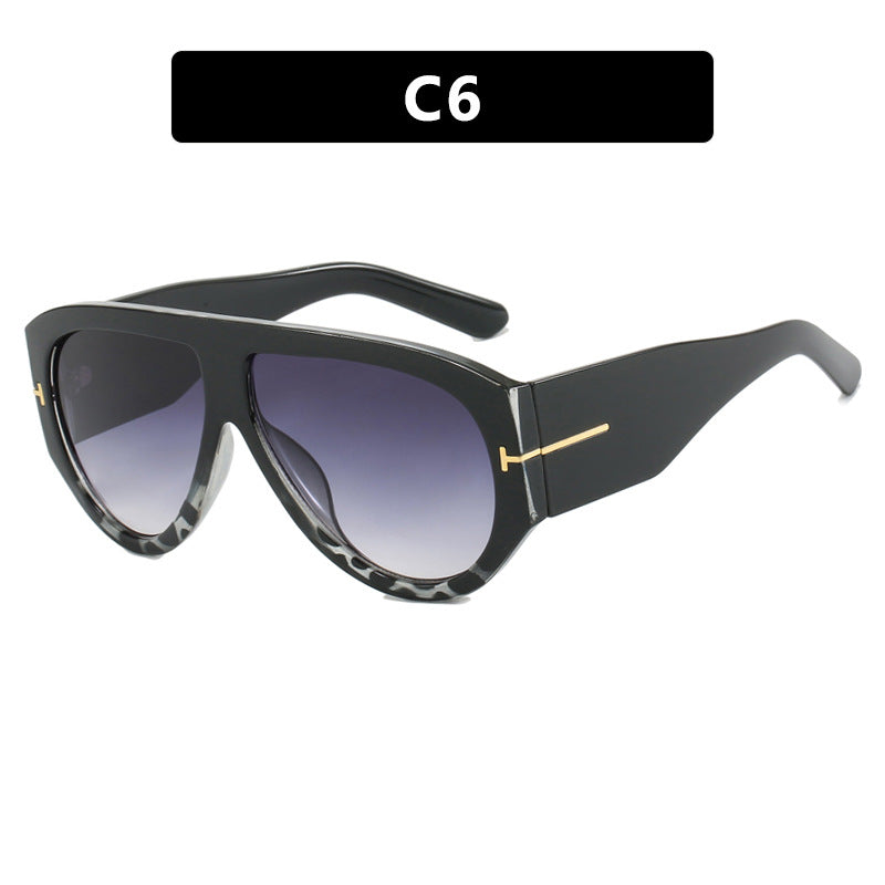 Damen Geometrische Sonnenbrille mit modernem Rahmen und polarisierten Gläsern Karnz