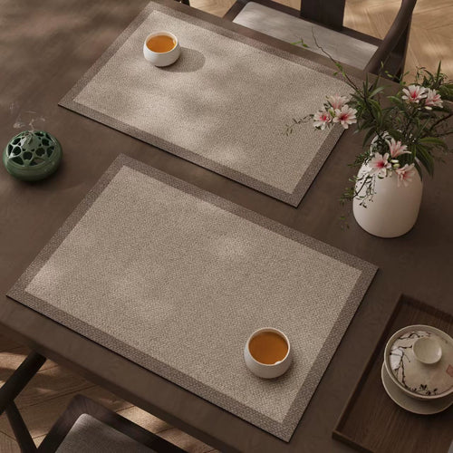 Elegante strukturierte Tischuntersetzer