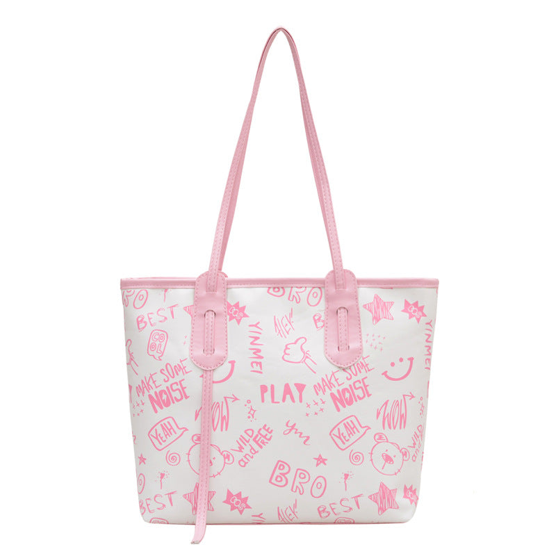 WoPlayful Graphic Tote Bag Karnz