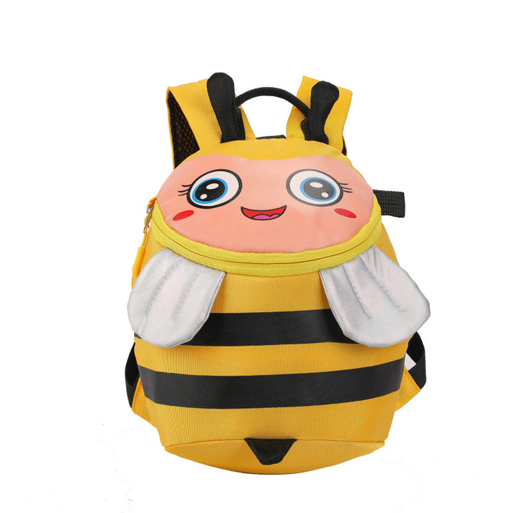 Plüsch-Rucksack mit Bienenmotiv und Praktischen Fächern Karnz