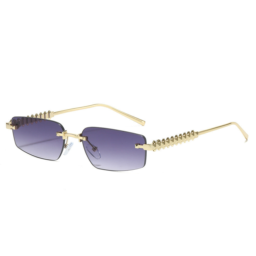 Damen Designer Sonnenbrille mit einzigartigem Stacheldraht-Design Karnz