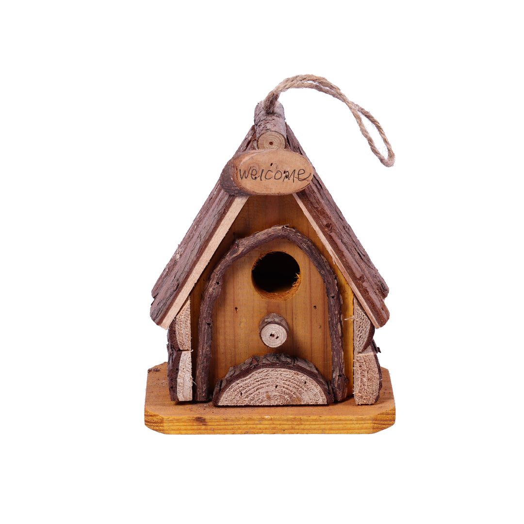 Dekorative Oden Vogelhaus Karnz