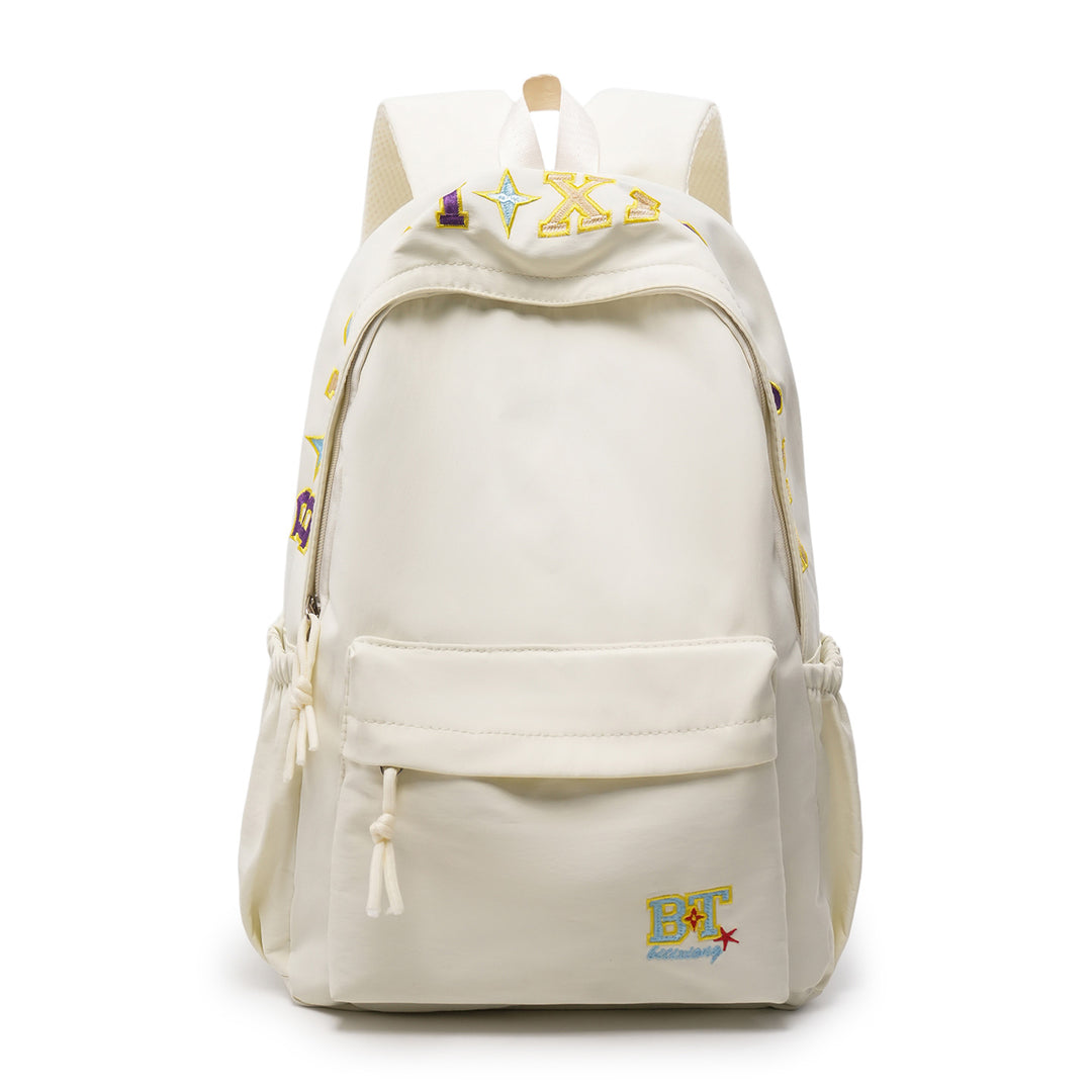 Trendy Bestickter Schulrucksack Karnz