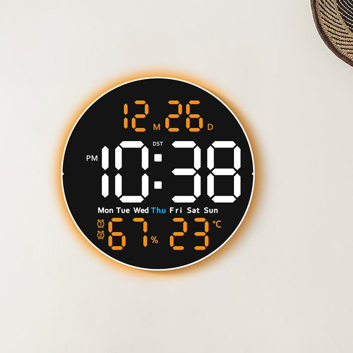 Digitaler LED-Wecker mit Hygrometer und Temperaturanzeige Karnz