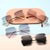Damen modische quadratische Sonnenbrille mit zarten Designdetails Karnz