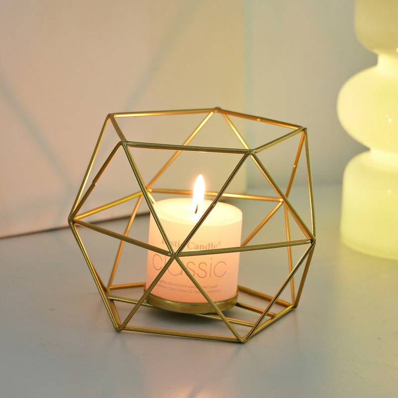 Geometrischer Kerzenhalter Karnz