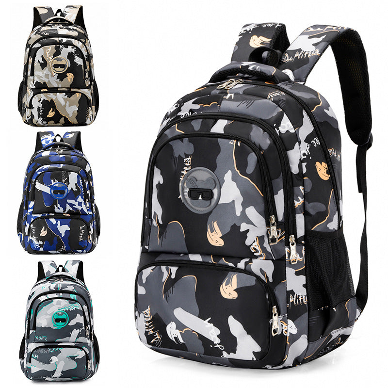 Trendige stilvolle Grafik Rucksack Karnz