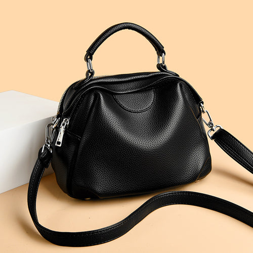 Strukturierte Handtasche Karnz