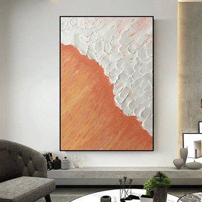 Abstrakte Texturierte Wandkunst für Innenräume