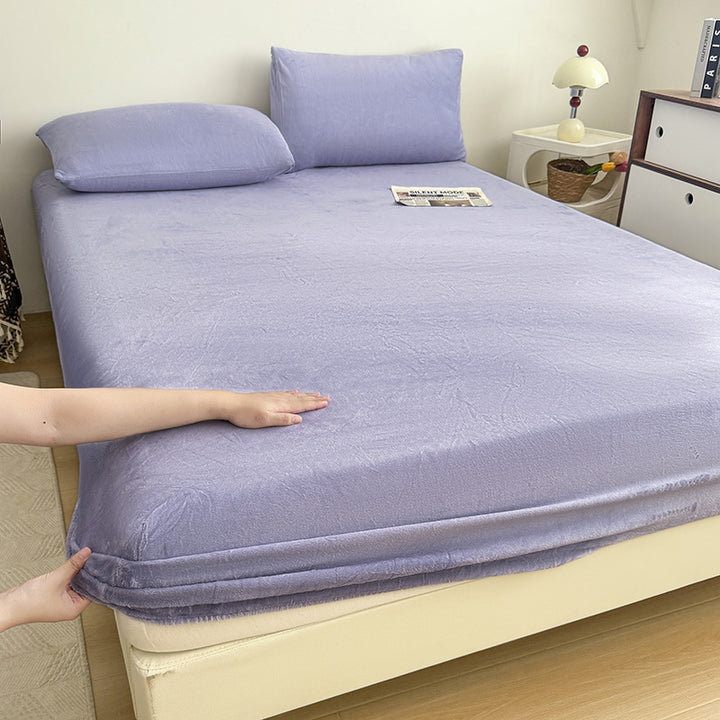 Ultraweiche Fleece-Matratzenauflage