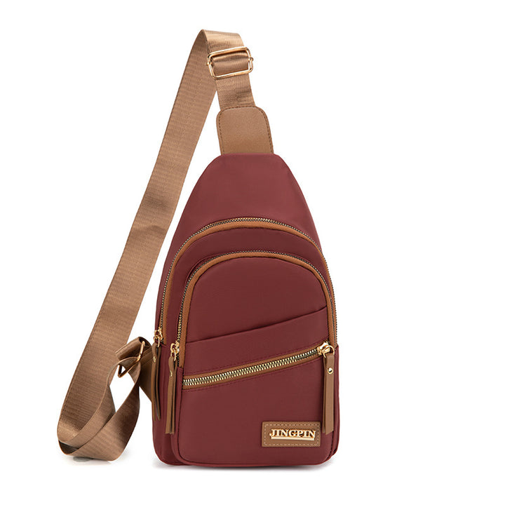 Stylischer Sling-Rucksack mit mehreren Fächern