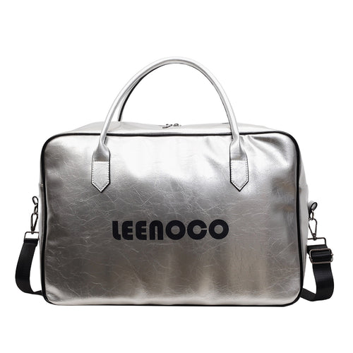 Stylische Metallreise-Tasche