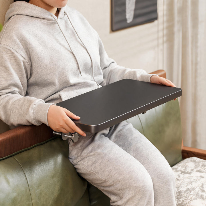 Slim Floating Kopfteil Nachttischregal mit ultra-dünnem Profil und abgerundeten Ecken