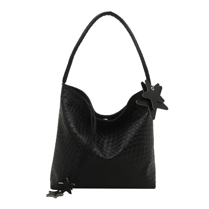 Texturierte Webung Handtasche Karnz